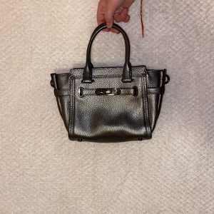 Silver Handbag.